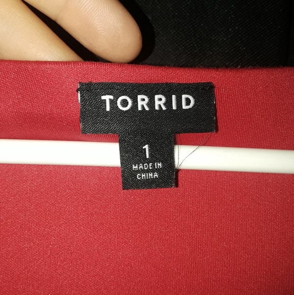 Red swing dress - Picture 3 of 4